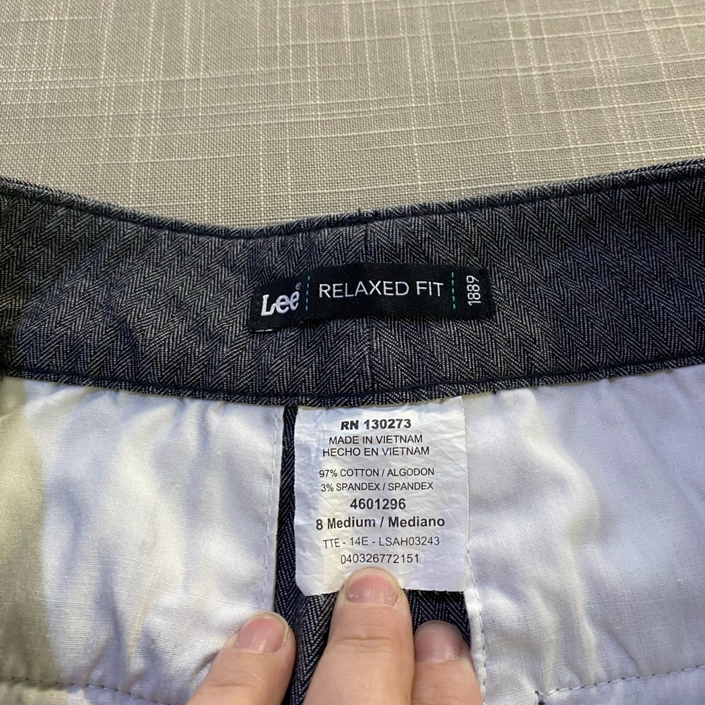 Lee Relaxed Fit Slacks- women’s size 8 - Picture 6 of 13